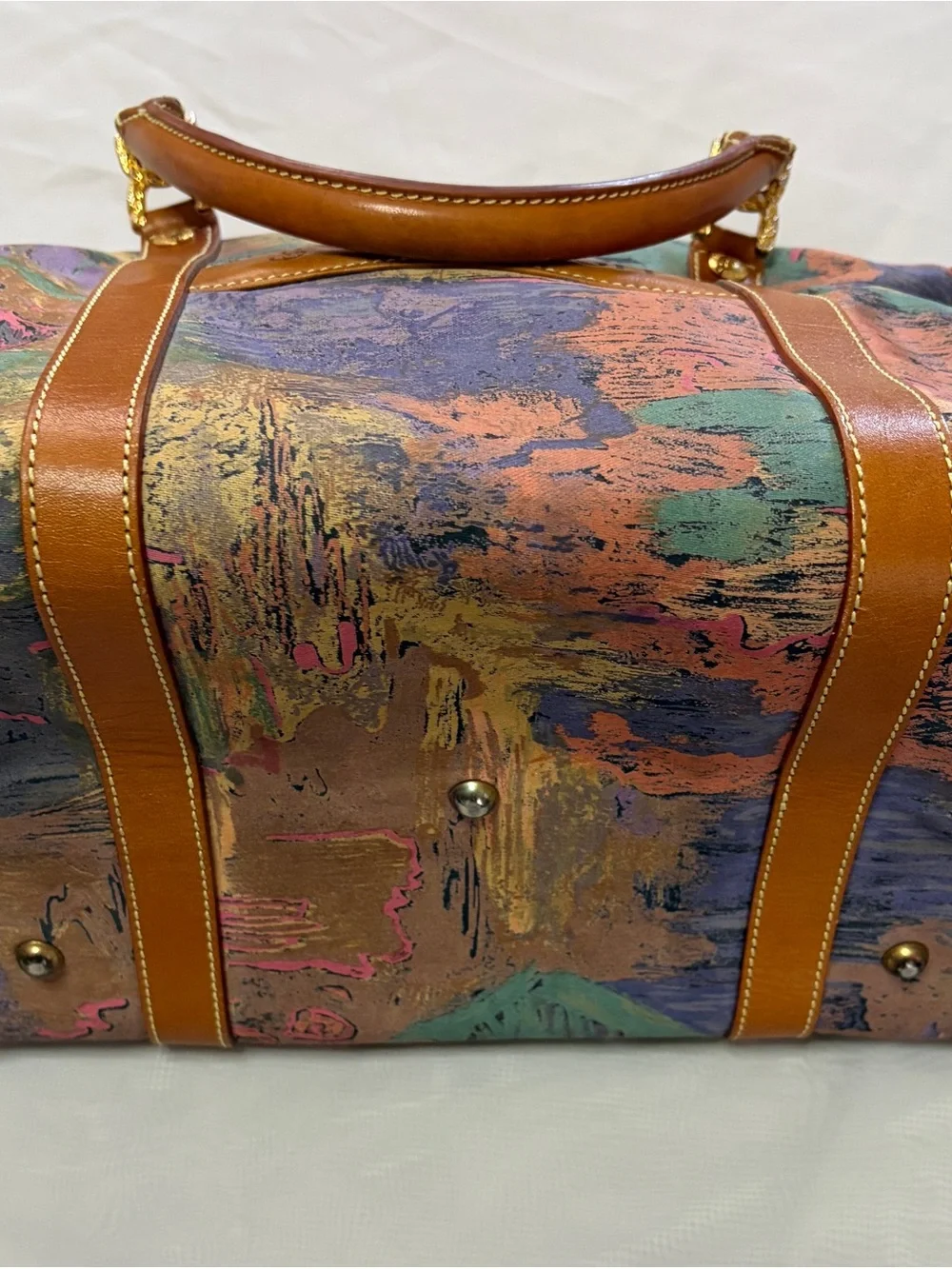 Vincent Van Gogh Paris Amsterdam Art Canvas Satchel Purse